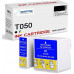 Cartuchos de tinta compatibles SMARTOMI Epson T050 T053, paquete de 2